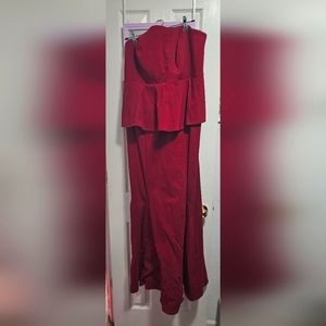 Torrid formal peplum dress